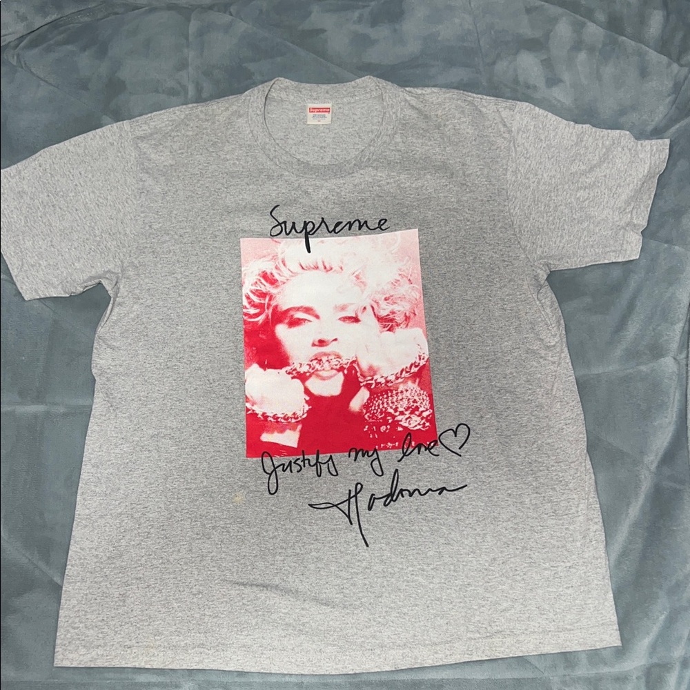 Supreme Madonna Tee (Gray)